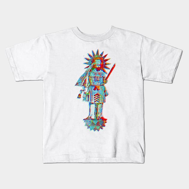zoroaster Kids T-Shirt by indusdreaming